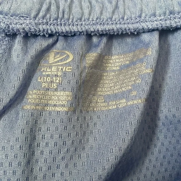 Athletic Works Black, Lavender and Mint Relaxed Fit Shorts - Picture 3 of 6